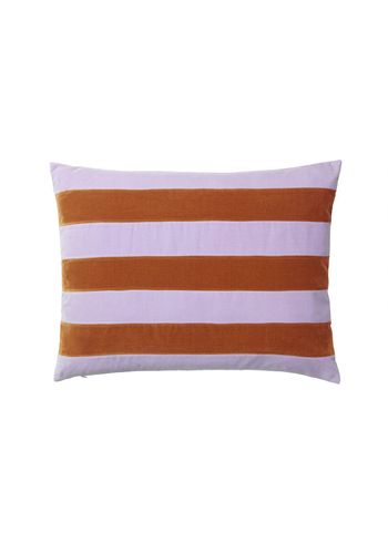Christina Lundsteen - Pillow - Zarah - Burnt Orange, Lavender