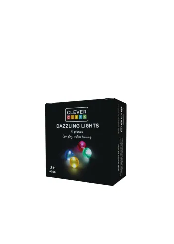 Cleverclixx - Legetøj - Balls Pack Dazzling Lights 4 pieces - Intense