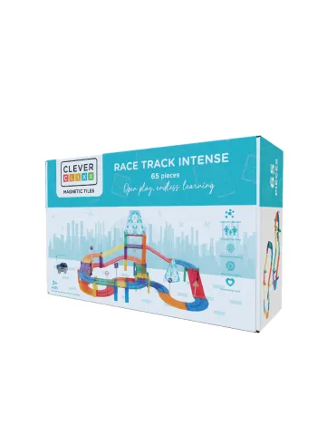 Cleverclixx - Hračky - Race Track Intense 65 pieces - Intense