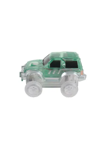 Cleverclixx - Zabawki - Race Track Car Pastel Green - Green