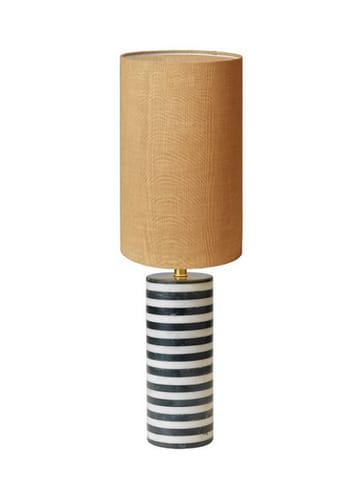 Cozy Living - Table Lamp - Cleo Stribed Lamp - Striped, Caramel