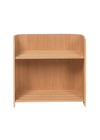 Curve Lab - Children's chest of drawers - Small Curvy Bookcase - Natural