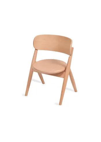 Curve Lab - Hoge stoel - Small Chair - Beech
