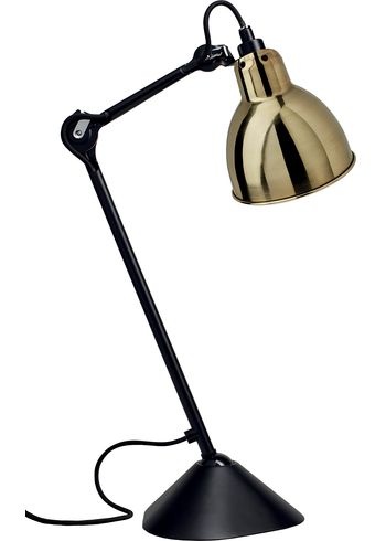 DCW - Lampe de table - Lampe Gras N°205 - Black/Brass