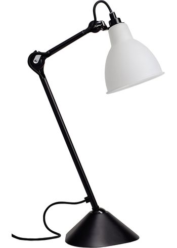 DCW - Candeeiro de mesa - Lampe Gras N°205 - Black/Glass