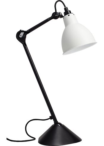 DCW - Table Lamp - Lampe Gras N°205 - Black/White
