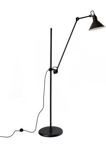 DCW - Candeeiro de chão - Lampe Gras N°215 - Black/Black