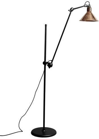 DCW - Lampada da terra - Lampe Gras N°215 - Black/Copper/Raw