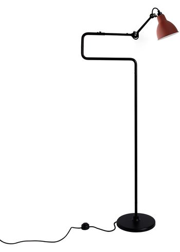 DCW - Lampada da parete - Lampe Gras N°411 - Black/Red