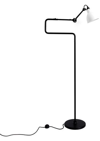 DCW - Gulvlampe - Lampe Gras N°411 - Black/White