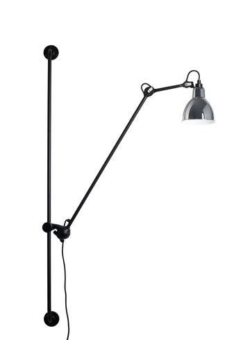 DCW - Lâmpada - Lampe Gras N°214 - Black/Chrome