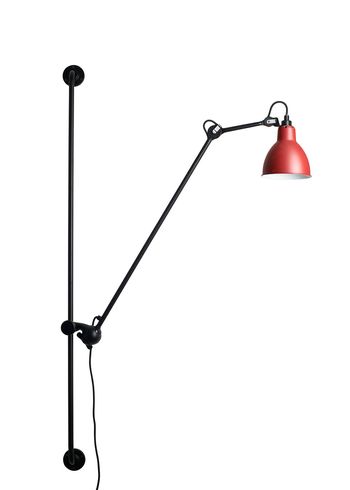 DCW - Lampe - Lampe Gras N°214 - Black/Red