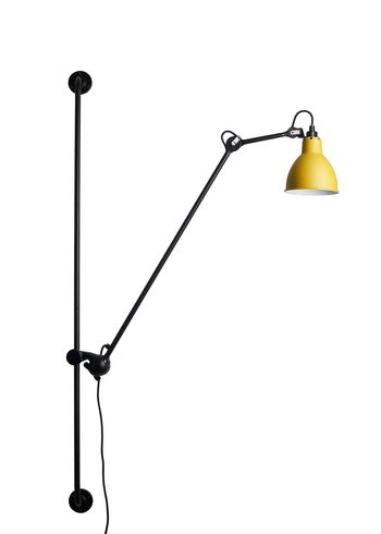 DCW - Lâmpada - Lampe Gras N°214 - Black/Yellow