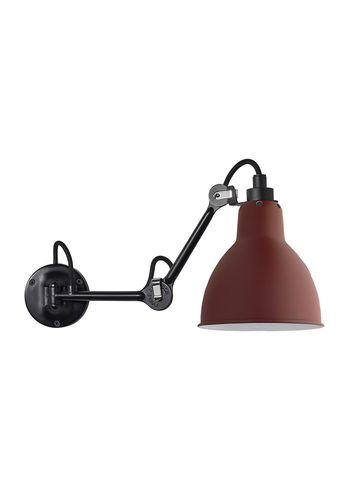 DCW - Vägglampa - Lampe Gras N° 204 - Black/Red