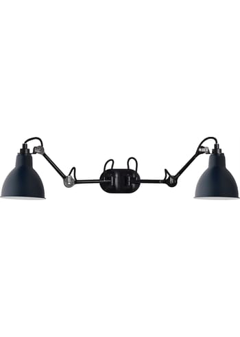 DCW - Lâmpada de parede - Lampe Gras N°204 Double - Black/Blue