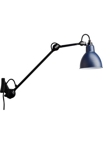 DCW - Lampada da parete - Lampe Gras N°222 - Black/Blue