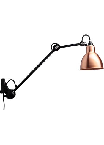 DCW - Væglampe - Lampe Gras N°222 - Black/Copper