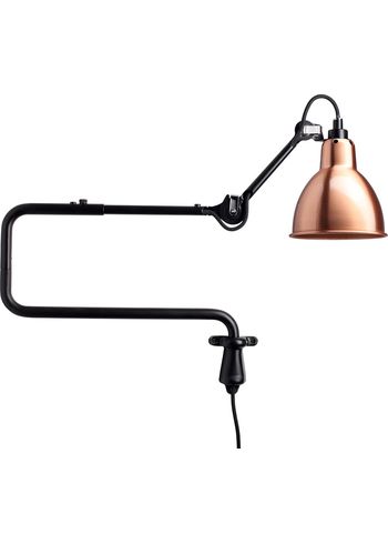 DCW - Lâmpada de parede - Lampe Gras N°303 - Black/Copper