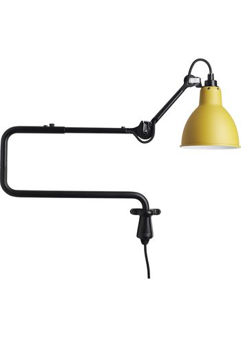 DCW - Vägglampa - Lampe Gras N°303 - Black/Yellow