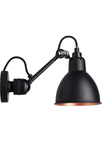 DCW - Lampada da parete - Lampe Gras N°304 CA - Black/Black/Copper