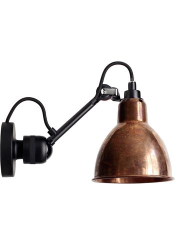 DCW - Lampada da parete - Lampe Gras N°304 CA - Black/Copper/Raw