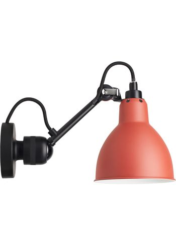 DCW - Lâmpada de parede - Lampe Gras N°304 CA - Black/Red