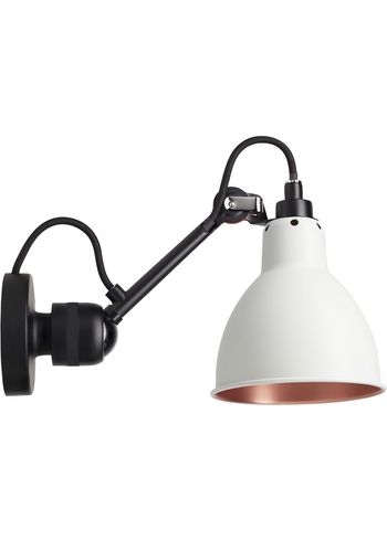 DCW - Lâmpada de parede - Lampe Gras N°304 - Black/White/Copper