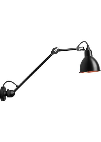 DCW - Væglampe - Lampe Gras N°304 L40 - Black/Black/Copper