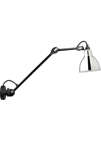 DCW - Wall Lamp - Lampe Gras N°304 L40 - Black/Chrome