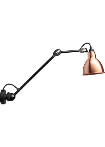 DCW - Lámpara de pared - Lampe Gras N°304 L40 - Black/Copper