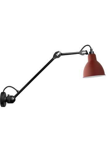 DCW - Vägglampa - Lampe Gras N°304 L40 - Black/Red