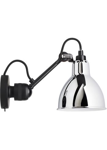 DCW - Væglampe - Lampe Gras N°304 SW - Black/Chrome