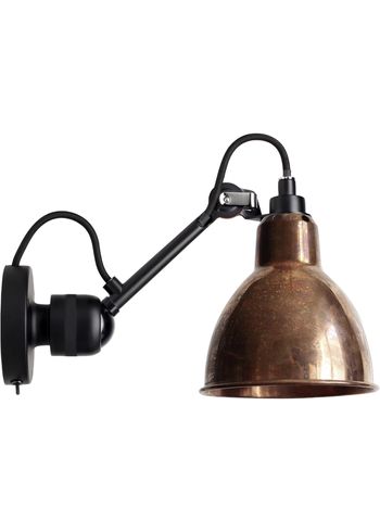 DCW - Væglampe - Lampe Gras N°304 SW - Black/Copper/Raw
