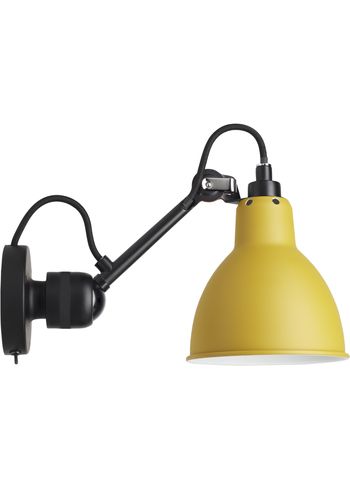 DCW - Vägglampa - LAMPE GRAS N°304 SW - Black/Yellow