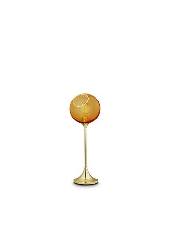 Design By Us - Pöytävalaisin - Ballroom Table Lamp - Amber/Gold