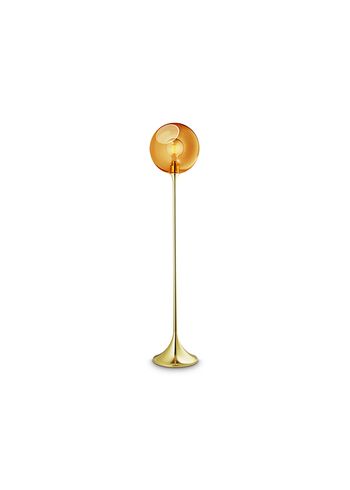 Design By Us - Lattiavalaisin - Ballroom Floor Lamp - Amber/Gold