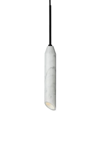 Design By Us - Péndulo - Marble Art Lamp - Carrara/White