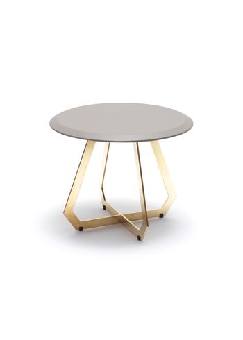 Design By Us - Mesa de centro - Fetish Table - Warm Grey - Gold