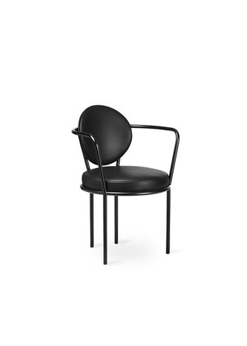 Design By Us - Silla de comedor - Casablanca chair - Black Frame - Leather Bent Hansen Zenso 2 - Black Steel