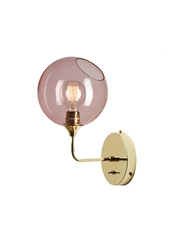 Design By Us - Wandlampe - Ballroom Wall Lamp - Rose/Gold