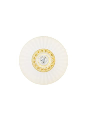 Design By Us - Wandlampe - Wave Optic Opal Lamp - Gold/White