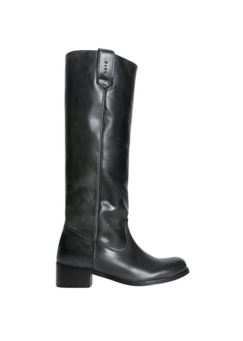 DICO - Botas - Ann Boots - Black (Escovado Leather)