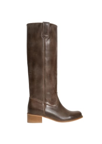 DICO - Stivali - Ann Boots - Dark Tan (Escovado Leather)