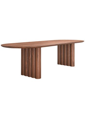 dk3 - Spisebord - Plush Table Oval - Smoked Oak