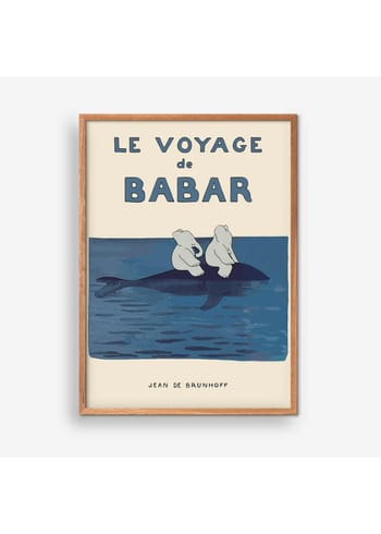 Empty Wall - Plakat - Jean de Brunhoff - Le Voyage, Barbar