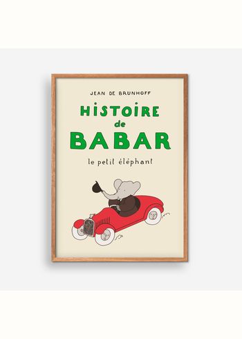 Empty Wall - Plakat - Jean de Brunhoff - Historie de Babar