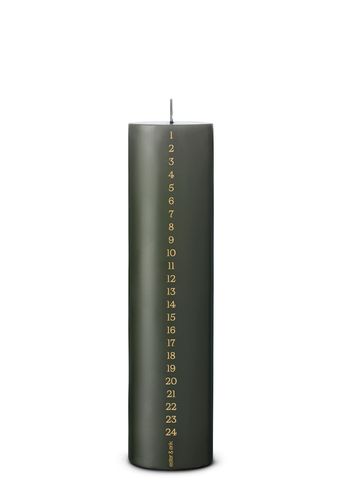 Ester&Erik - Calendar candle - Calendar candles by Ester&Erik - Green Soil