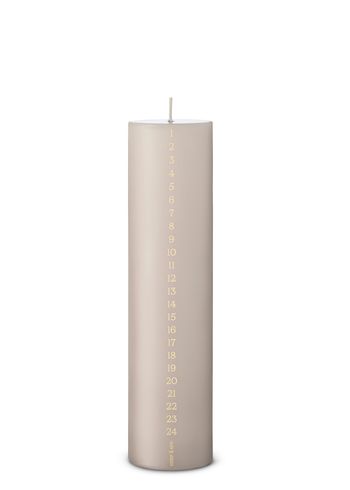 Ester&Erik - Świeca kalendarzowa - Calendar candles by Ester&Erik - Linen Grey