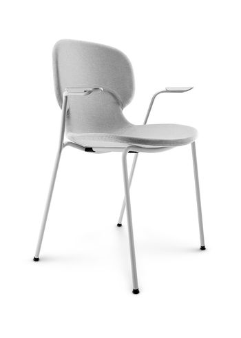 Eva Solo - Stuhl - Combo chair w. armrests - White / Fully Upholstered