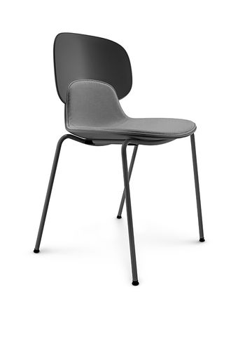 Eva Solo - Chair - Combo chair - Black / Seat Upholstered